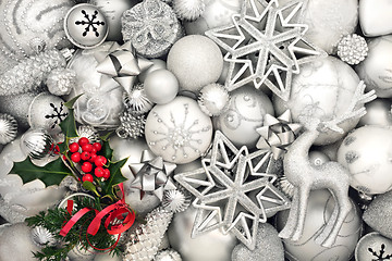 Image showing Beautiful Christmas Bauble Background