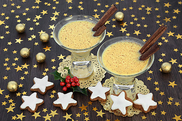 Image showing Christmas Eggnog for Two