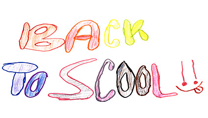 Image showing Back To Scool