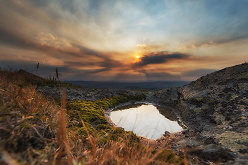 Image showing Beauty view in mountains of Altai