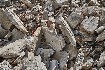 Image showing Pile of debris