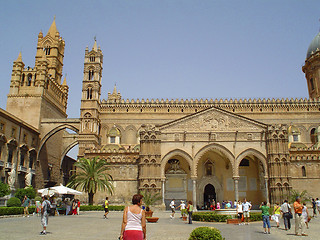 Image showing Palermo's cathedral  Sicily