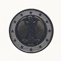 Image showing Vintage Coin isolated