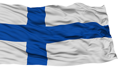 Image showing Isolated Finland Flag