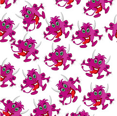 Image showing Pattern from crock on white background.Vector illustration