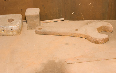 Image showing Old Tools - Rust and Dust