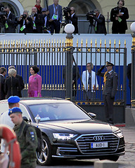 Image showing Audi A8 Presidential Palace Scene