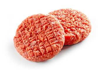 Image showing raw spicy burger meat