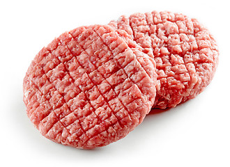 Image showing raw burger meat