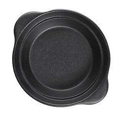 Image showing empty black bowl