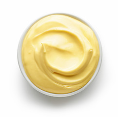 Image showing bowl of mayonnaise