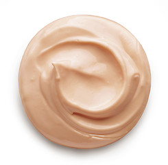 Image showing foundation cream isolated on white
