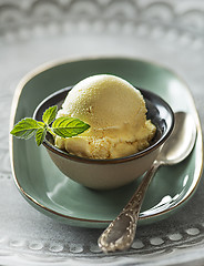 Image showing Vanilla ice cream