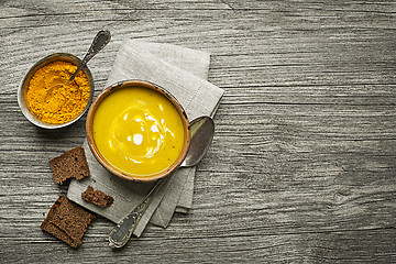 Image showing Soup turmeric or curcuma 