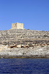 Image showing Saint Mary tower in Comino