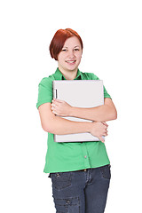 Image showing Girl student