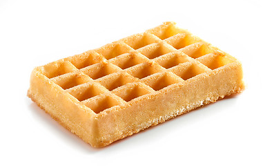 Image showing waffle on a white background
