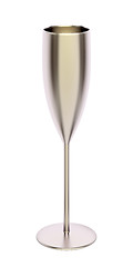 Image showing Metal champagne flute