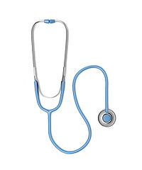 Image showing Stethoscope on white background