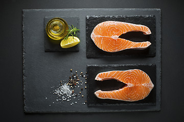 Image showing Salmon fish