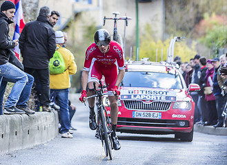 Image showing The Cyclist Christophe Laporte - Paris-Nice 2016