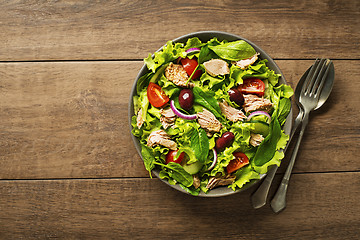 Image showing Tuna salad