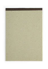 Image showing Cardboard notepad