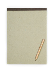 Image showing Cardboard notepad