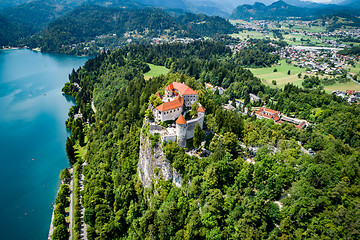 Image showing Slovenia - resort Lake Bled.