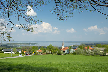 Image showing View to Chiemsee