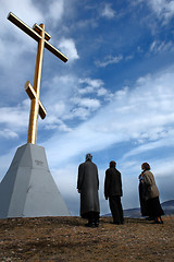 Image showing Praying people