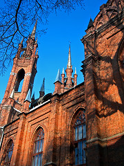 Image showing Old beautiful Roman Catholic church