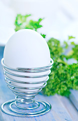 Image showing boiled eggs