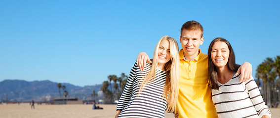 Image showing group of happy friends