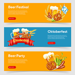 Image showing Oktoberfest Beer Festival Banners