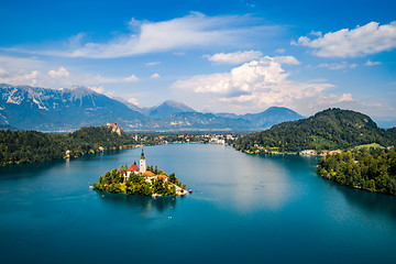 Image showing Slovenia - resort Lake Bled.