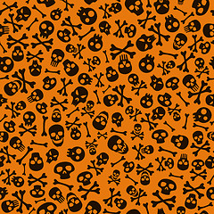 Image showing Seamless Halloween Pattern