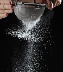 Image showing fluffy powdered sugar