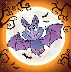 Image showing Cartoon bat topic image 1