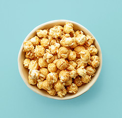 Image showing bowl of popcorn