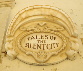 Image showing Tales of the silent city in Mdina