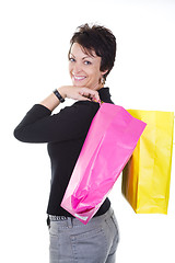 Image showing woman shopping