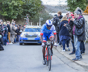 Image showing The Cyclist Kevin Reza - Paris-Nice 2016