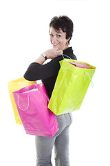 Image showing woman shopping