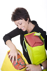 Image showing woman shopping