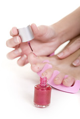 Image showing pedicure