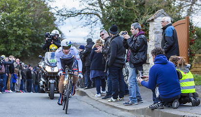 Image showing The Cyclist Daryl Impey - Paris-Nice 2016