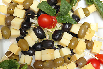 Image showing Cheese Skewers