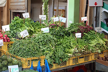 Image showing Leafy Vegetables