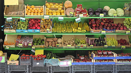 Image showing Fruits and Vegetables